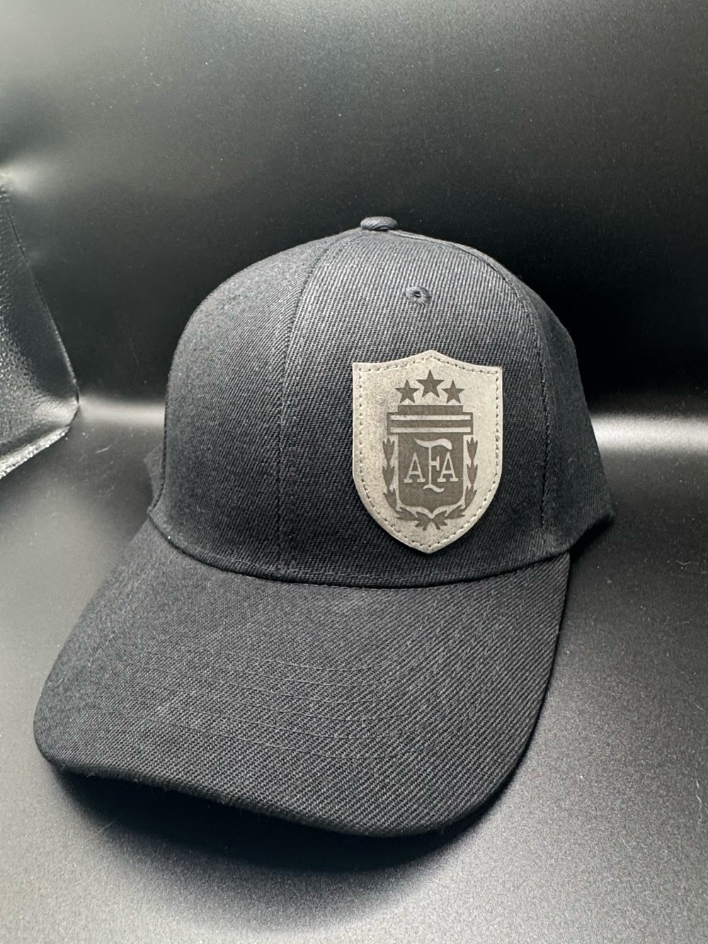 Argentina Black AFA Shield Patch Baseball Cap